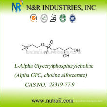 Suplementos Nootrópicos Alfa GPC 50% Glicerofosfato de Colina CAS 28319-77-9